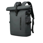 Backpack Expandable Rolltop 15.6-Inch Laptop Compartment Water-Repellent