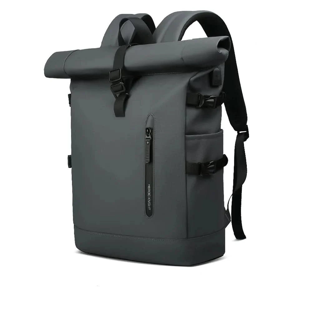 Backpack Expandable Rolltop 15.6-Inch Laptop Compartment Water-Repellent