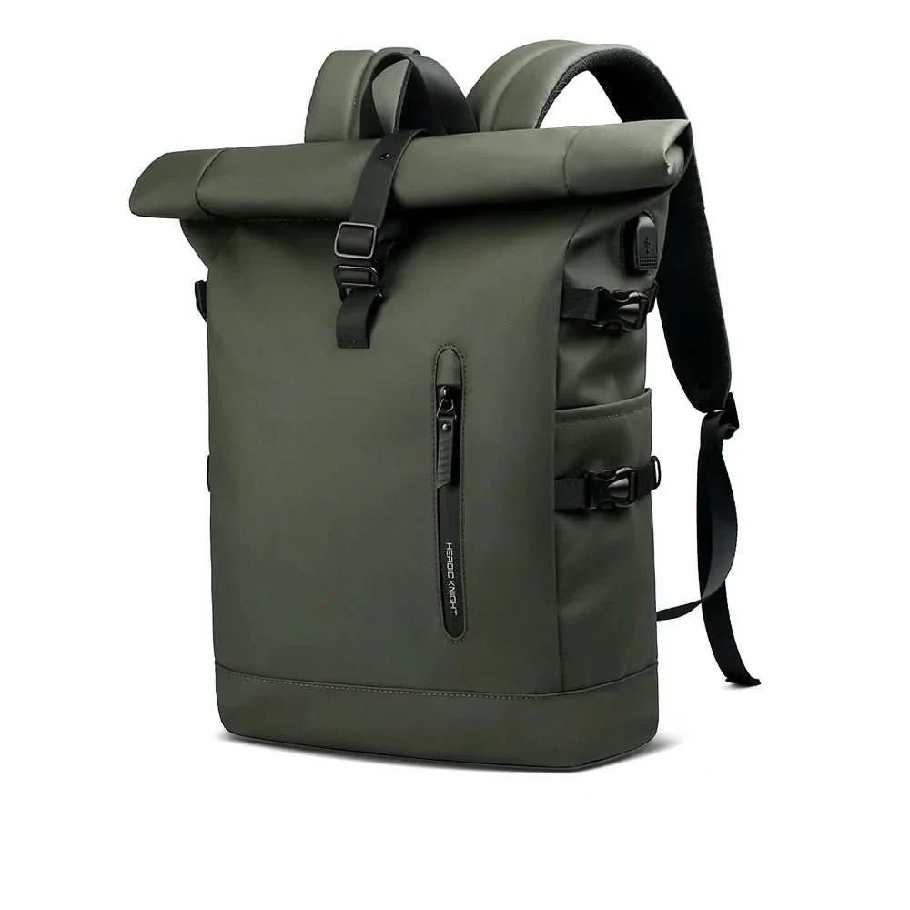 Backpack Expandable Rolltop 15.6-Inch Laptop Compartment Water-Repellent