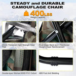Backpack Folding Chair Insulated Cooler Compartment 19-Quart