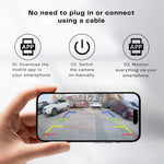 Backup Camera Wireless Magnetic Mount Night Vision