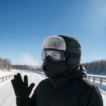 Balaclava Fleece-Lined Windproof Goggles & Removable Mask