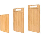 Bamboo Cutting Board, Double-Sided, Knife-Friendly Surface