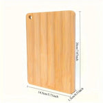 Bamboo Cutting Board, Double-Sided, Knife-Friendly Surface