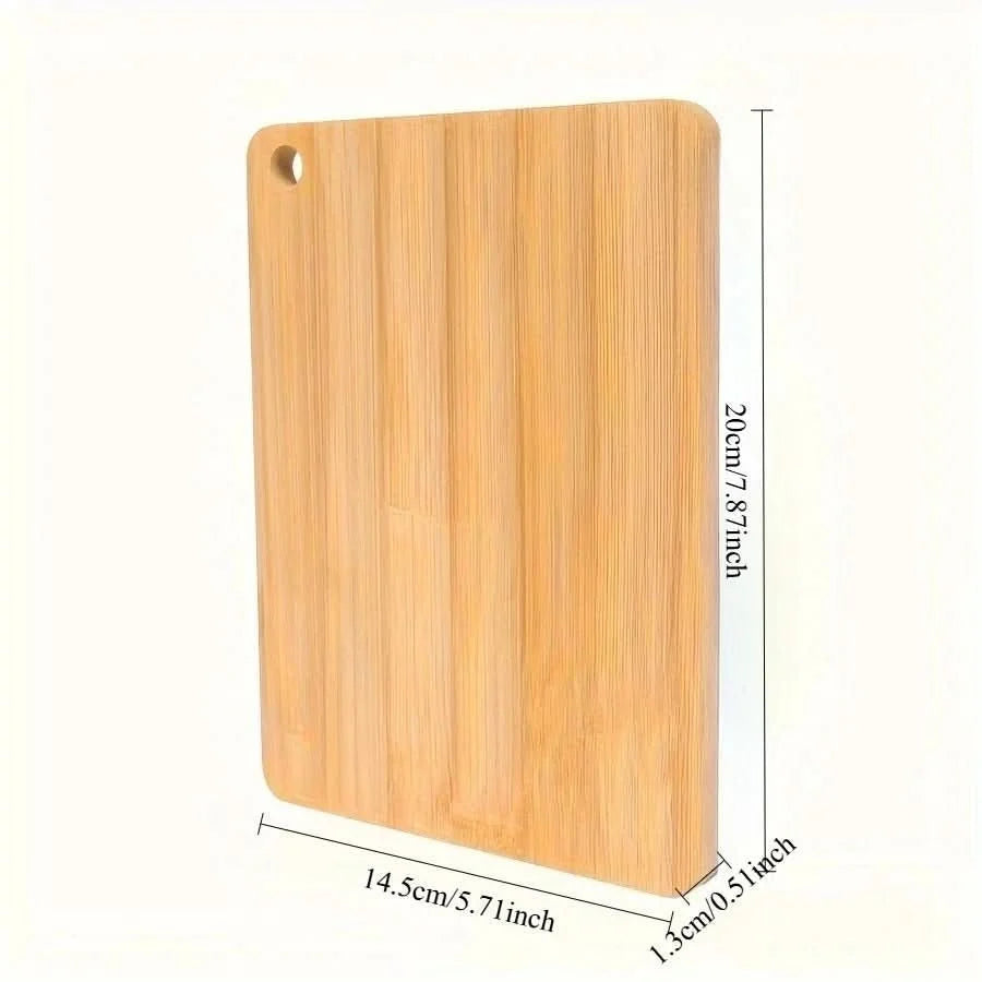 Bamboo Cutting Board, Double-Sided, Knife-Friendly Surface