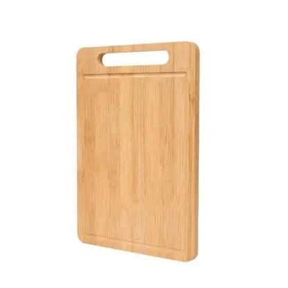 Bamboo Cutting Board, Double-Sided, Knife-Friendly Surface