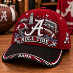 Baseball Cap Football Graphic Adjustable Strap