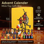 Basketball Advent Calendar 24 Surprises Mini Figures