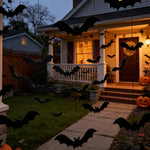 Bat Wall Decoration Easy-Hang Glow-In-The-Dark Option