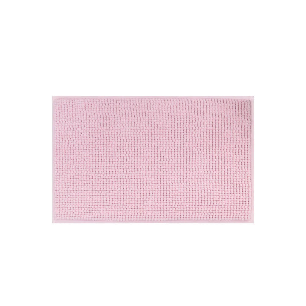 Bath Mat Chenille Absorbent Non-Slip Machine Washable