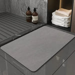 Bath Mat Diatomaceous Earth Quick-Drying Non-Slip Backing