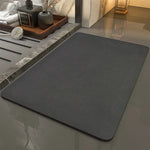 Bath Mat Diatomaceous Earth Quick-Drying Non-Slip Backing