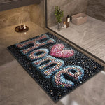 Bath Mat Diatomaceous Earth Quick-Drying Non-Slip Backing