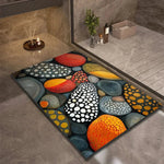 Bath Mat Diatomite Quick-Drying Non-Slip Rubber Base