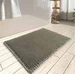 Bath Mat Highly Absorbent Plush Woven Machine Washable