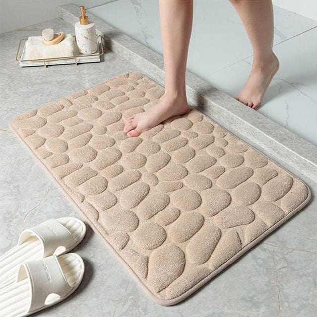 Bath Mat Memory Foam Non-Slip Machine Washable