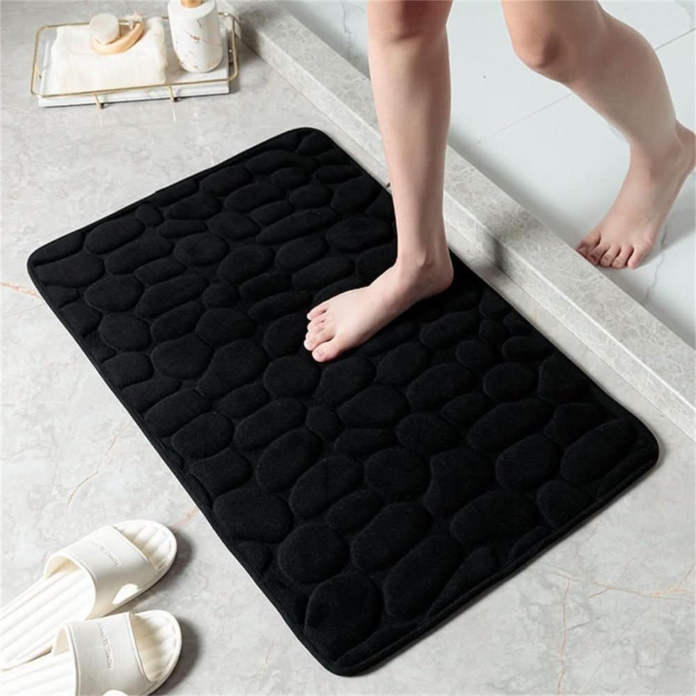 Bath Mat Microfiber Fast-Absorbing Non-Slip Backing