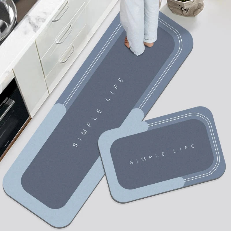 Bath Mat Microfiber Non-Slip Quick-Drying & Absorbent