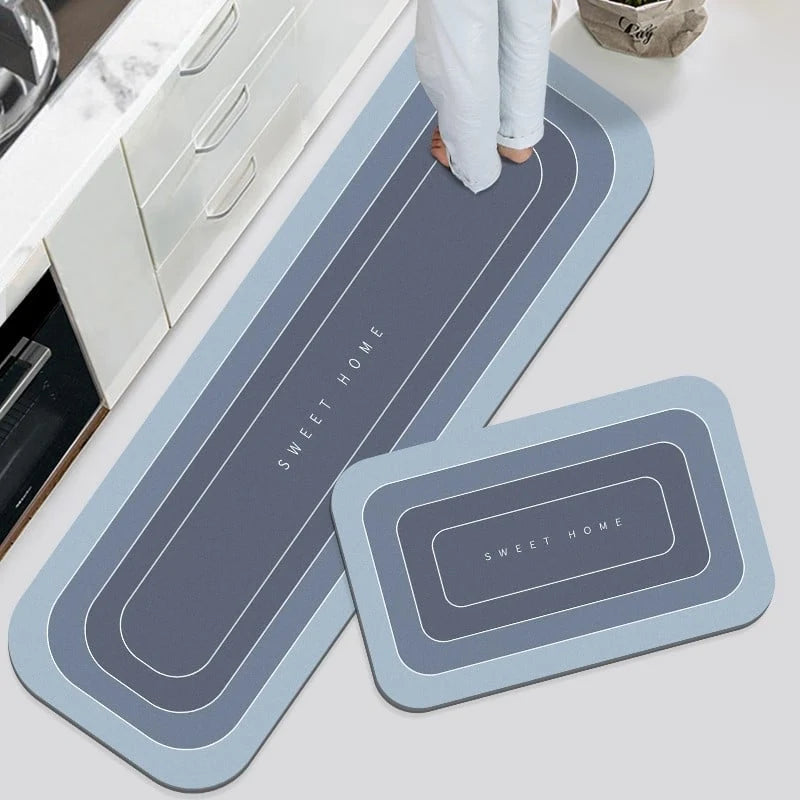 Bath Mat Microfiber Non-Slip Quick-Drying & Absorbent