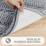 Bath Mat Non-Slip Quick-Drying Plush Absorbent