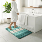 Bath Mat Organic Cotton Quick-Drying Non-Slip