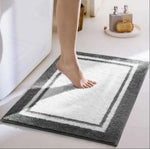 Bath Mat Plush Absorbent Non-Slip Machine-Washable