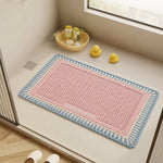 Bath Mat Plush Non-Slip Machine Washable
