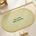 Bath Mat Plush Non-Slip Machine Washable