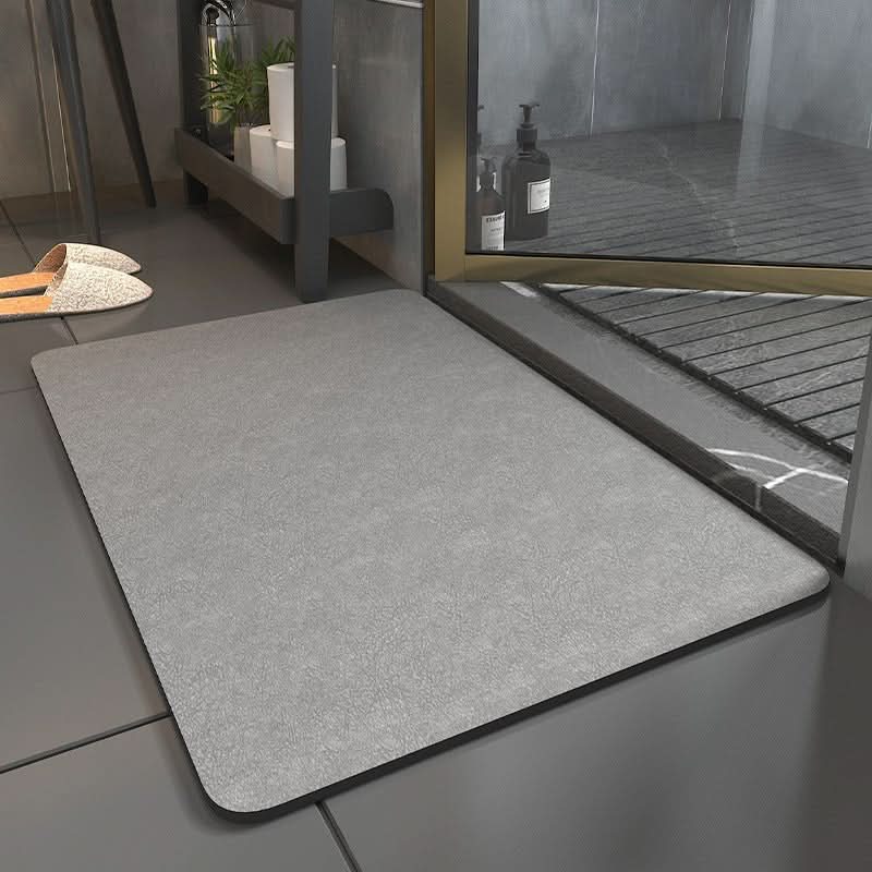 Bath Mat Quick-Drying Polyester Non-Slip Underside