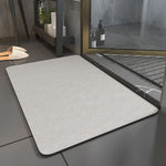 Bath Mat Quick-Drying Polyester Non-Slip Underside