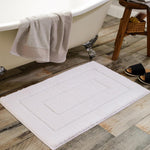 Bath Mat Soft Microfiber Absorbent Non-Slip Machine Washable