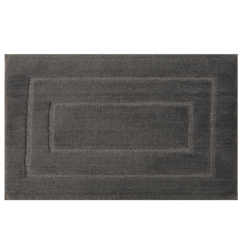 Bath Mat Soft Microfiber Absorbent Non-Slip Machine Washable