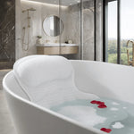 Bath Pillow Ergonomic 4D Air Mesh With Suction Cups