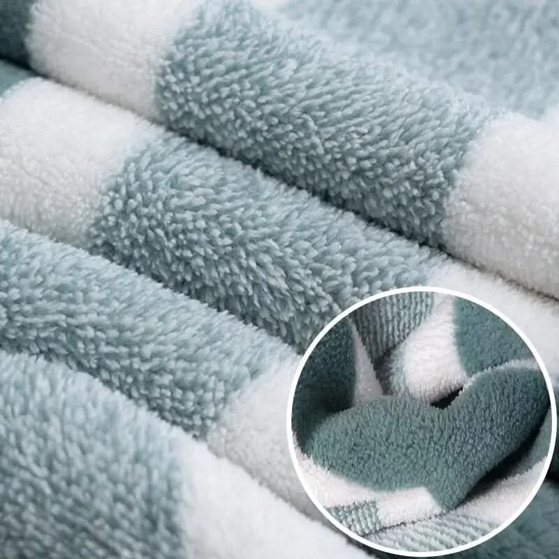 Bath Towel Set Microfiber Absorbent Quick-Drying 8-Piece Set