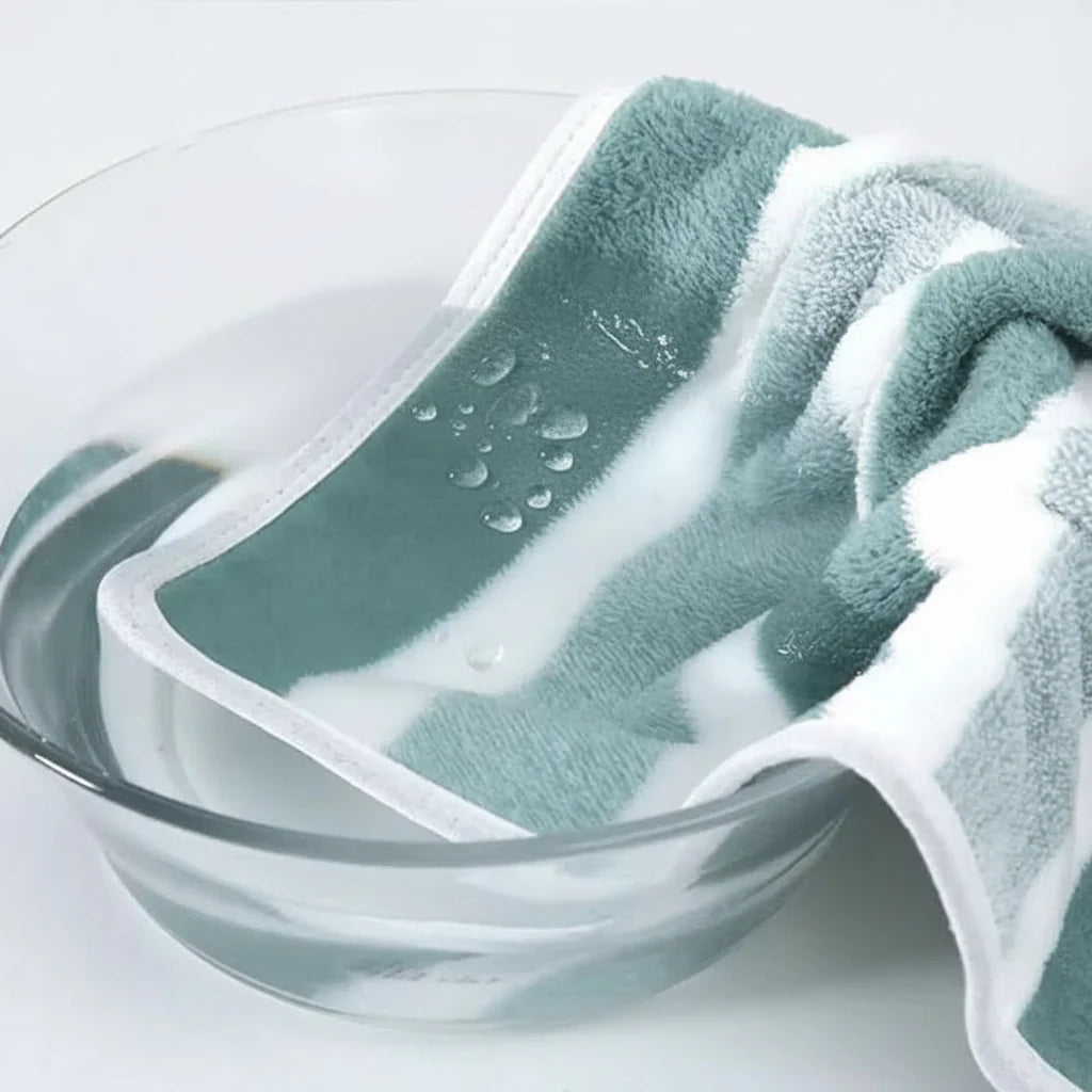 Bath Towel Set Microfiber Quick-Drying Absorbent 8-Piece