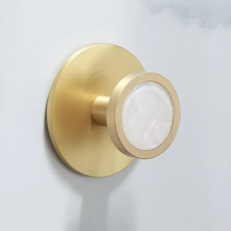 Bathroom Accessories Set Glossy Gold Finish Corrosion Resistant