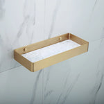 Bathroom Accessories Set Glossy Gold Finish Corrosion Resistant