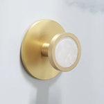 Bathroom Accessories Set Gold Marble Finish & Rust Resistant