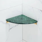 Bathroom Accessories Set Gold Marble Finish & Rust Resistant
