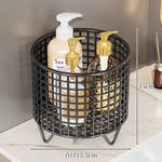 Bathroom Bottle Organizer Chrome Wire Raised Feet for Drainage