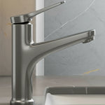 Bathroom Faucet Copper Pull-Out Hose Ergonomic Handle