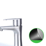 Bathroom Faucet Copper Single-Handle Low Arc