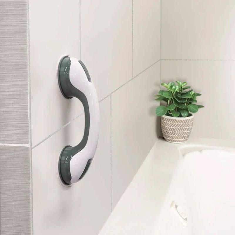Bathroom Grab Bar Suction Cup Mount Tool-Free Installation