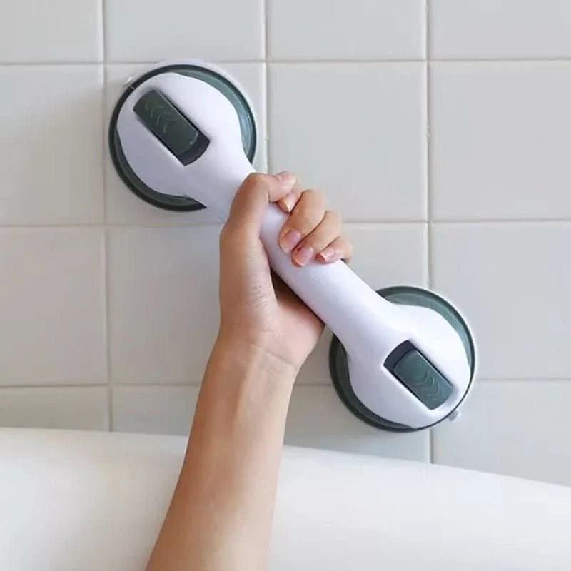 Bathroom Grab Bar Suction Cup Mount Tool-Free Installation