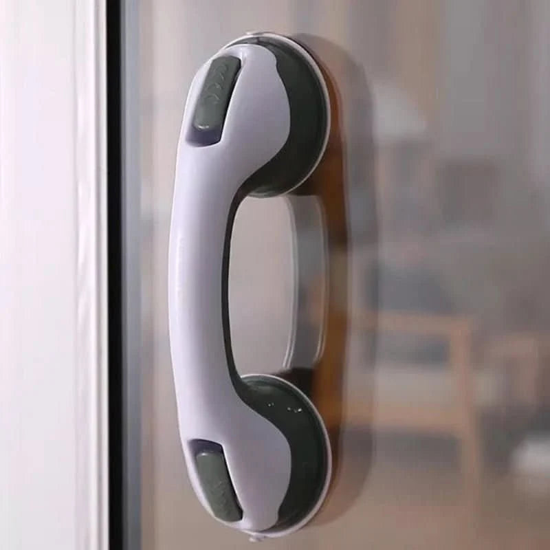 Bathroom Grab Bar Suction Cup Mount Tool-Free Installation