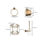 Bathroom Hardware Set Brass Rust-Resistant