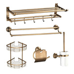 Bathroom Hardware Set Brass Rust-Resistant