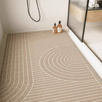 Bathroom Mat Absorbent Non-Slip Machine Washable