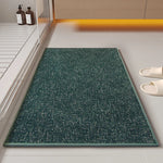 Bathroom Mat Plush Non-Slip Machine-Washable