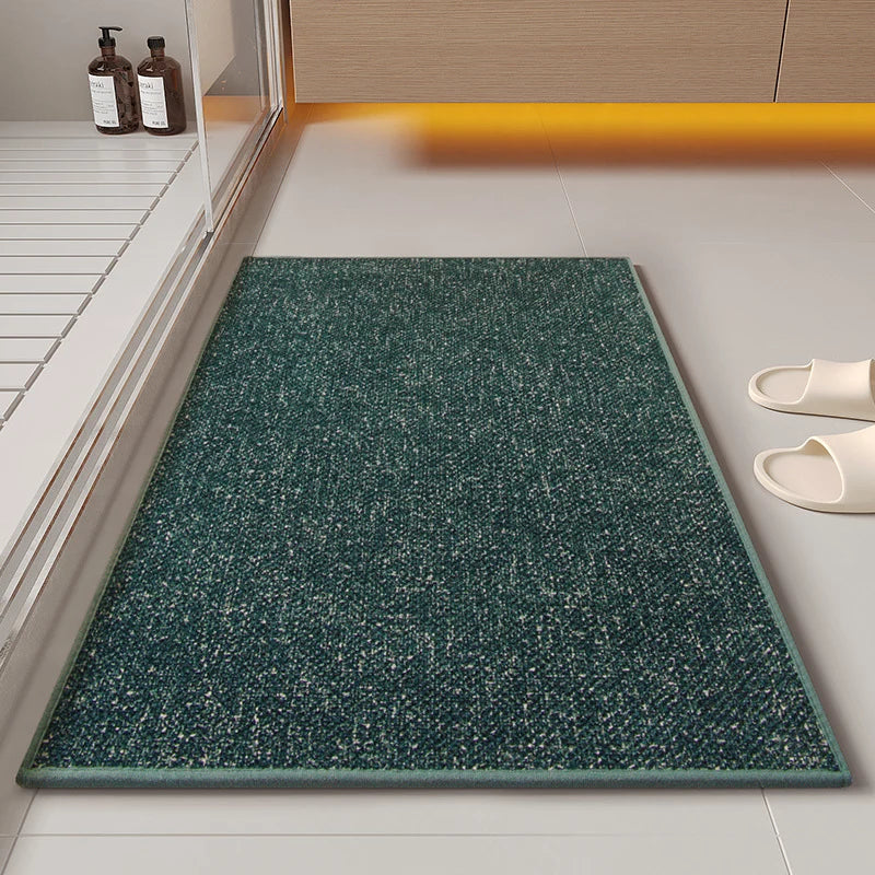 Bathroom Mat Plush Non-Slip Machine-Washable